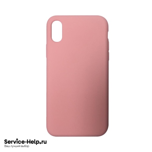 Чехол Silicone Case для iPhone X / XS (светло-розовый) №12 COPY AAA+ купить оптом