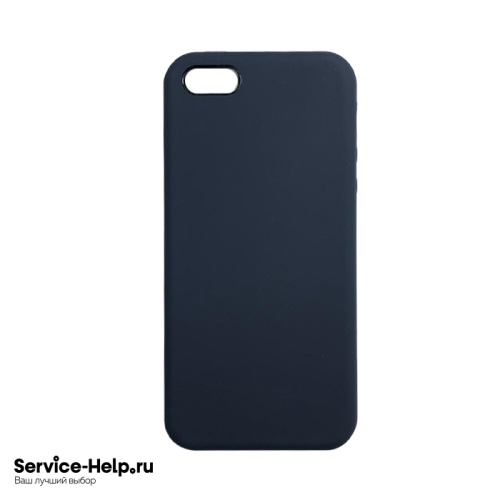 Чехол Silicone Case для iPhone 5 / 5S / SE (синий кобальт) №8 COPY AAA+ купить оптом