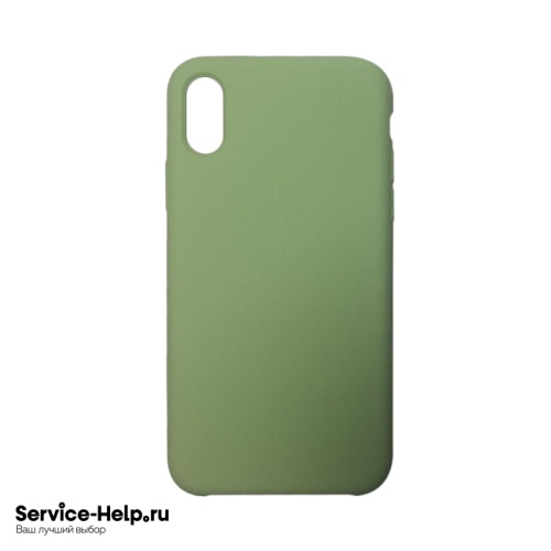 Чехол Silicone Case для iPhone X / XS (зелёная мята) №1 COPY AAA+ купить оптом