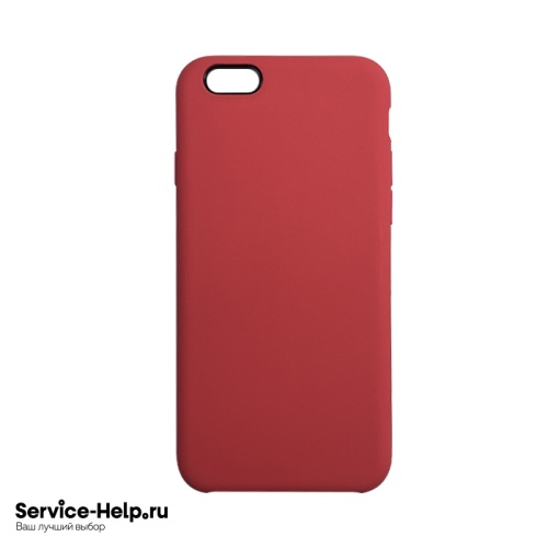 Чехол Silicone Case для iPhone 6 / 6S (красный) без логотипа №14 COPY AAA+* купить оптом