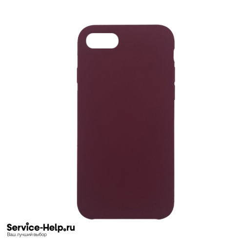 Чехол Silicone Case для iPhone 7 / 8 (бордовый) без логотипа №52 COPY AAA+* купить оптом