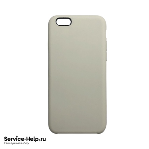 Чехол Silicone Case для iPhone 6 / 6S (кремовый) без логотипа №11 COPY AAA+* купить оптом