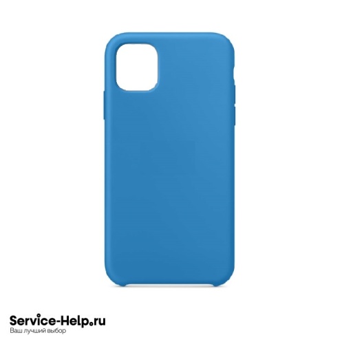 Чехол Silicone Case для iPhone 12 PRO MAX (голубая пудра) закрытый низ без логотипа №53 COPY AAA+ купить оптом