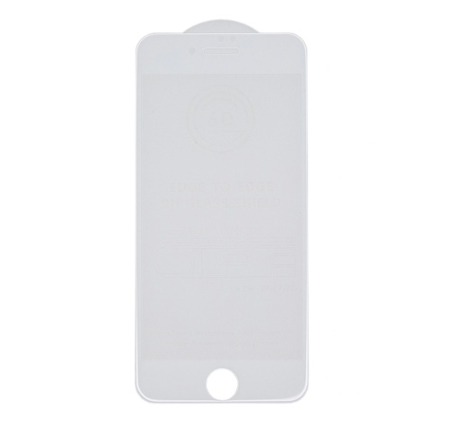 Стекло защитное 11D для iPhone 7 Plus/8 Plus (чёрный) с защитой динамика от пыли купить оптом