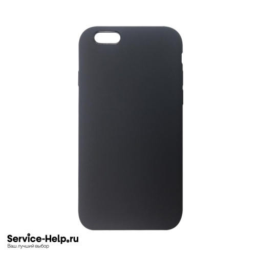 Чехол Silicone Case для iPhone 6 / 6S (тёмно-серый) без логотипа №15 COPY AAA+* купить оптом