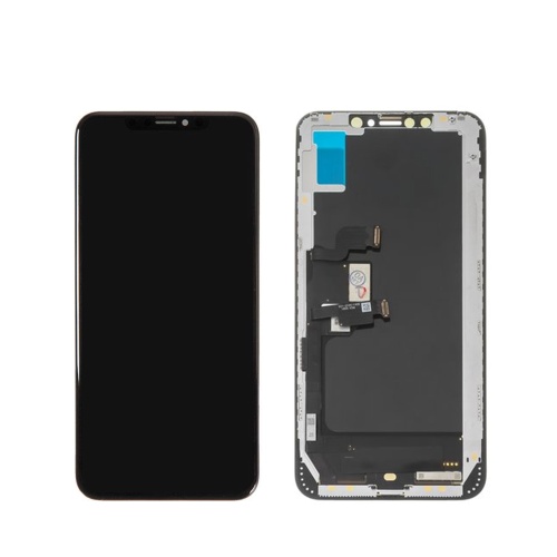 Дисплей для iPhone XS MAX в сборе с тачскрином (чёрный) HARD OLED "GX" купить оптом
