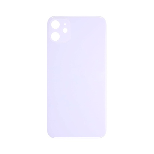 Задняя крышка для iPhone 11 (фиолетовый) (ув. вырез камеры) + (СЕ) + логотип ORIG Завод купить оптом