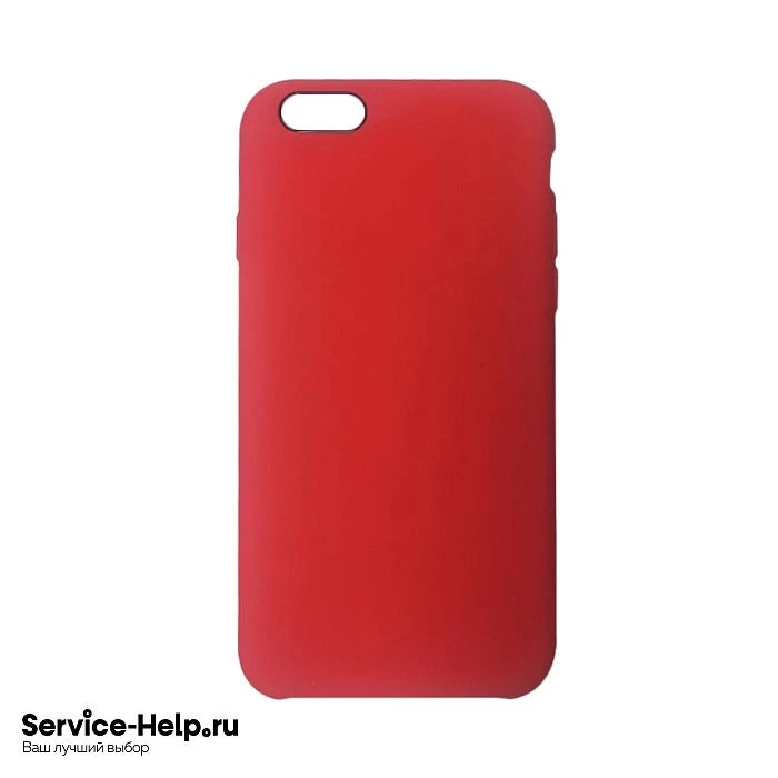 Чехол Silicone Case для iPhone 6 / 6S (красный) №5 ORIG Завод* купить оптом рис 1