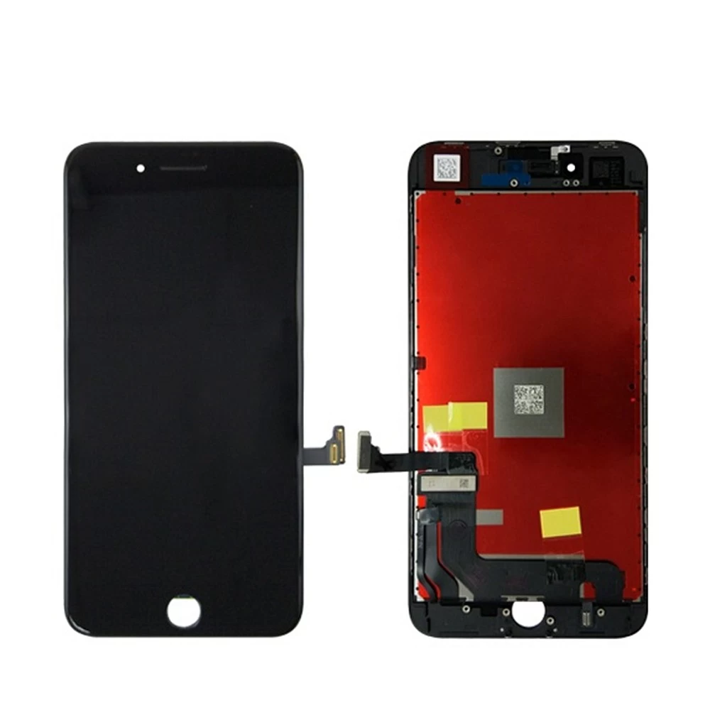 Дисплей для iPhone 8 Plus в сборе с тачскрином (чёрный) COPY "Hancai" + глазок камеры купить оптом