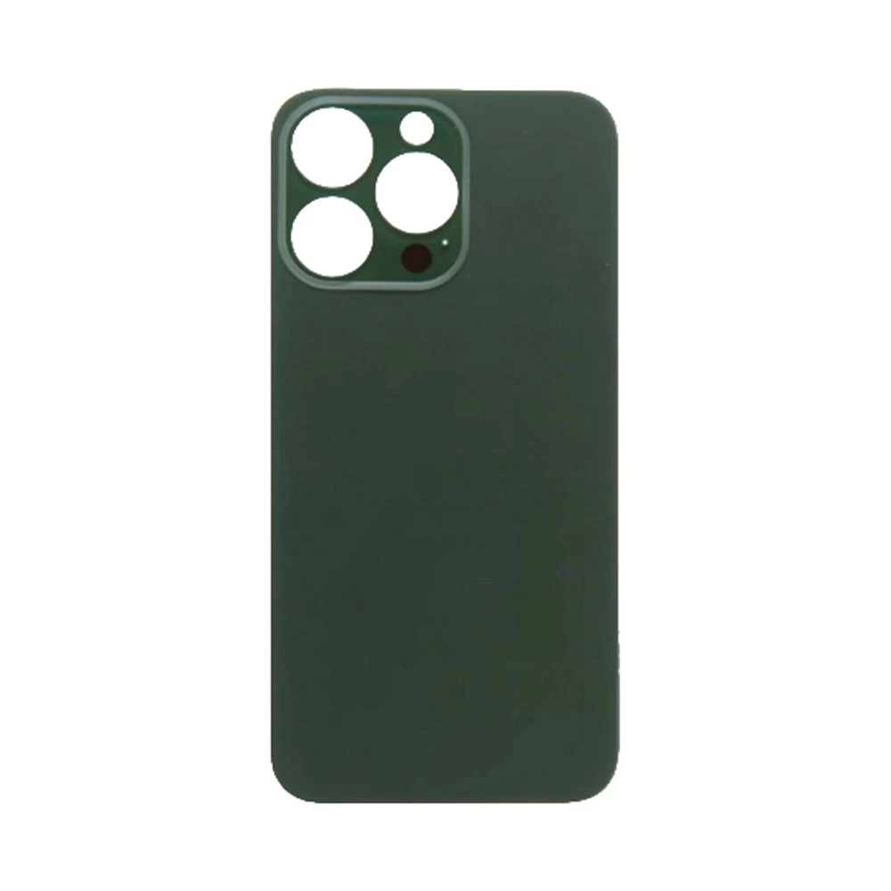 Задняя крышка для iPhone 13 PRO (зелёный) (ув. вырез камеры) + (СЕ) + логотип ORIG Завод купить оптом