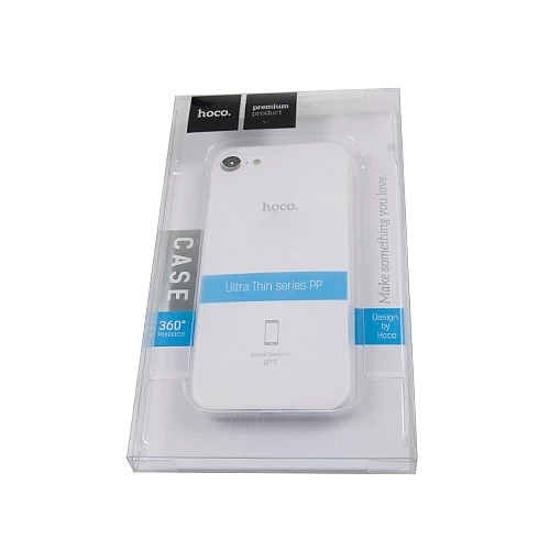 Чехол для iPhone 7 Plus / 8 Plus пластиковый (ультратонкий) матовый Hoco (белый)* купить оптом