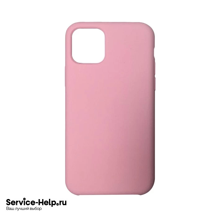 Чехол Silicone Case для iPhone 12 Mini (розовый) закрытый низ без логотипа №6 COPY AAA+* купить оптом