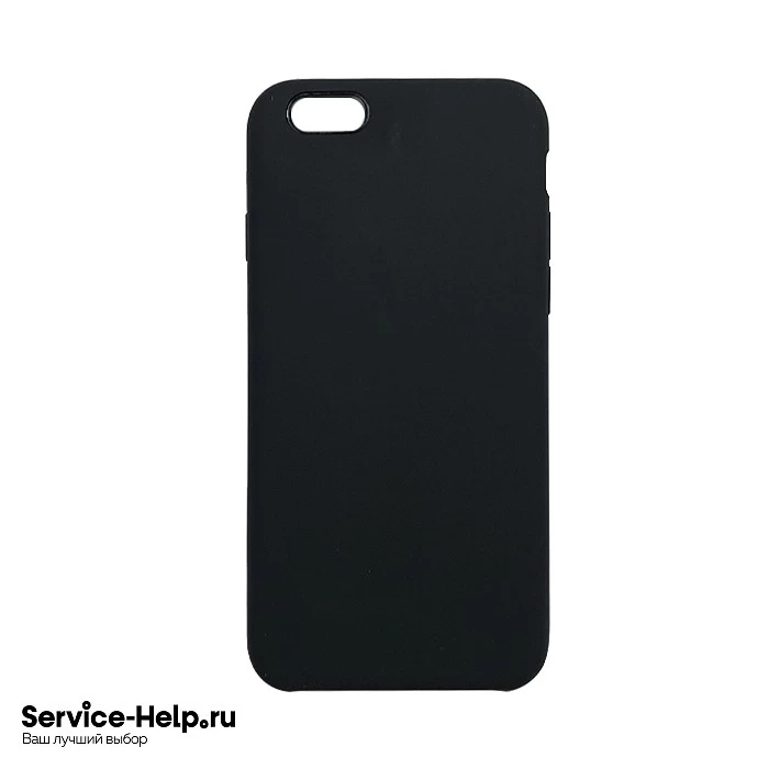 Чехол Silicone Case для iPhone 6 Plus / 6S Plus (чёрный) без логотипа №18 COPY AAA+* купить оптом рис 1