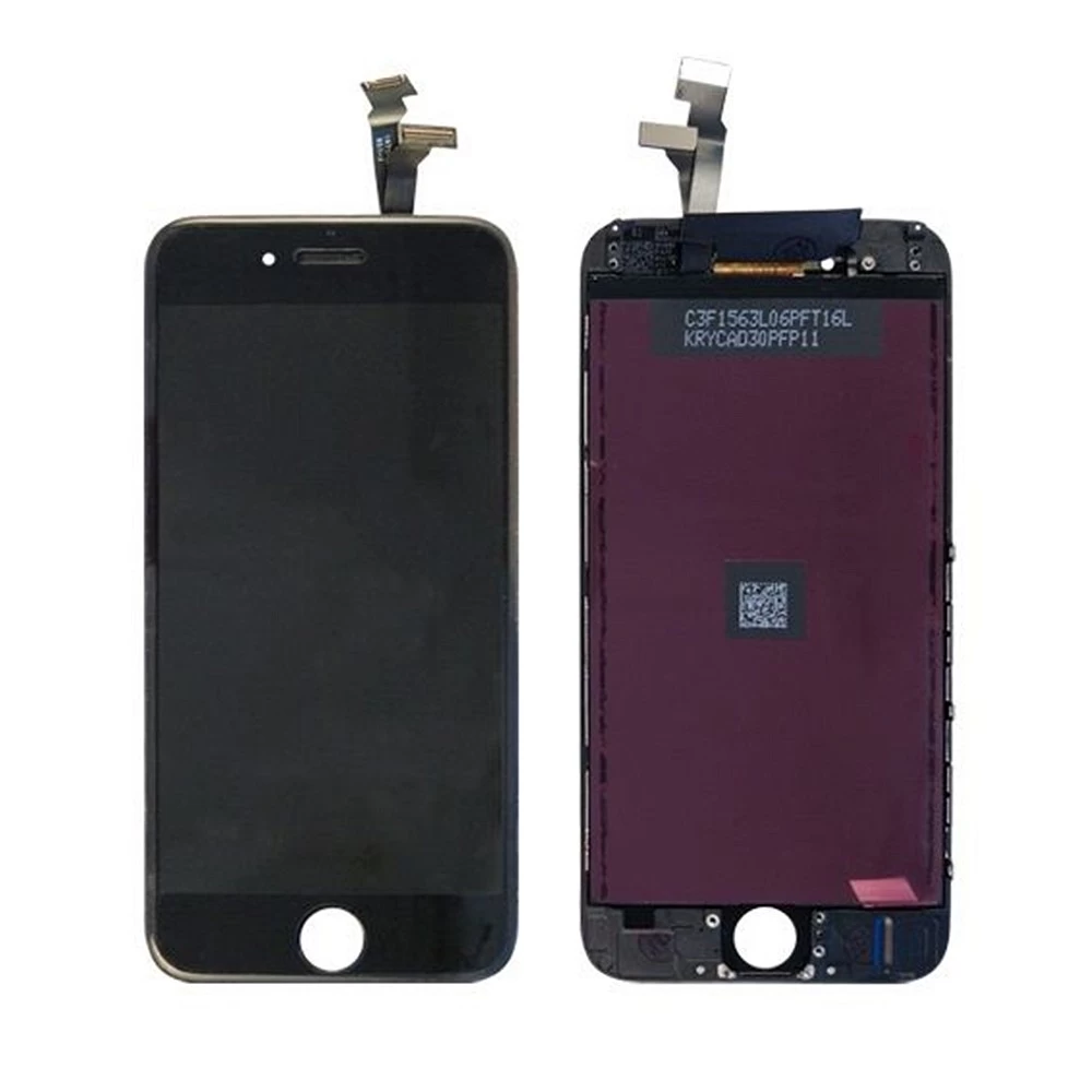 Дисплей для iPhone 6 в сборе с тачскрином (чёрный) ORIGINAL (Переклей) купить оптом рис 1