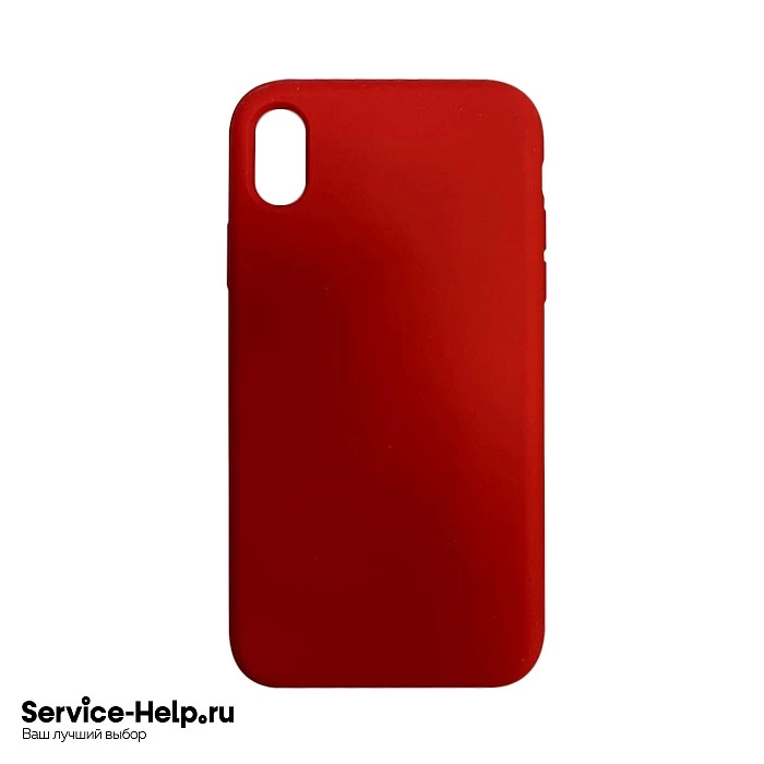 Чехол Silicone Case для iPhone XS MAX (красный) №14 COPY AAA+* купить оптом