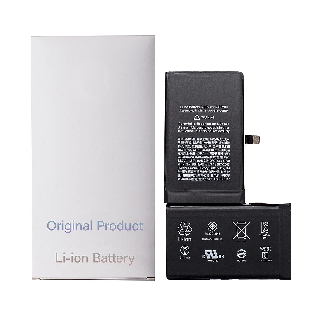 Аккумулятор для iPhone XS MAX Orig Chip "Desay" (восстановленный оригинал) купить оптом рис 1