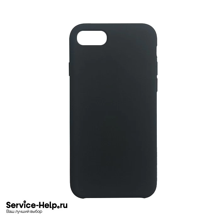 Чехол Silicone Case для iPhone 7 / 8 (тёмно-серый) без логотипа №15 COPY AAA+* купить оптом