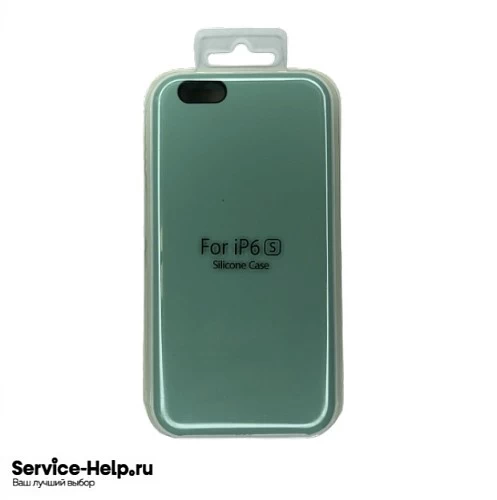 Чехол Silicone Case для iPhone 6 / 6S (мятный) без логотипа №21 COPY AAА+* купить оптом