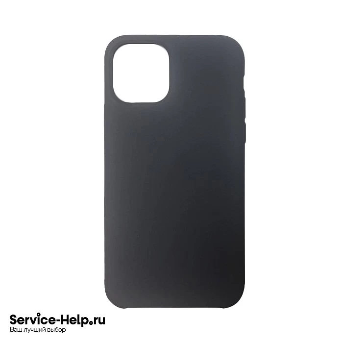 Чехол Silicone Case для iPhone 12 Mini (тёмно-серый) закрытый низ без логотипа №15 COPY AAA+* купить оптом