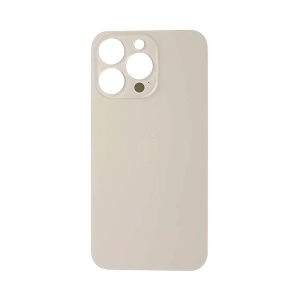 Задняя крышка для iPhone 14 Pro Max (золотой) (ув. вырез камеры) + (СЕ) + логотип ORIG Завод купить оптом