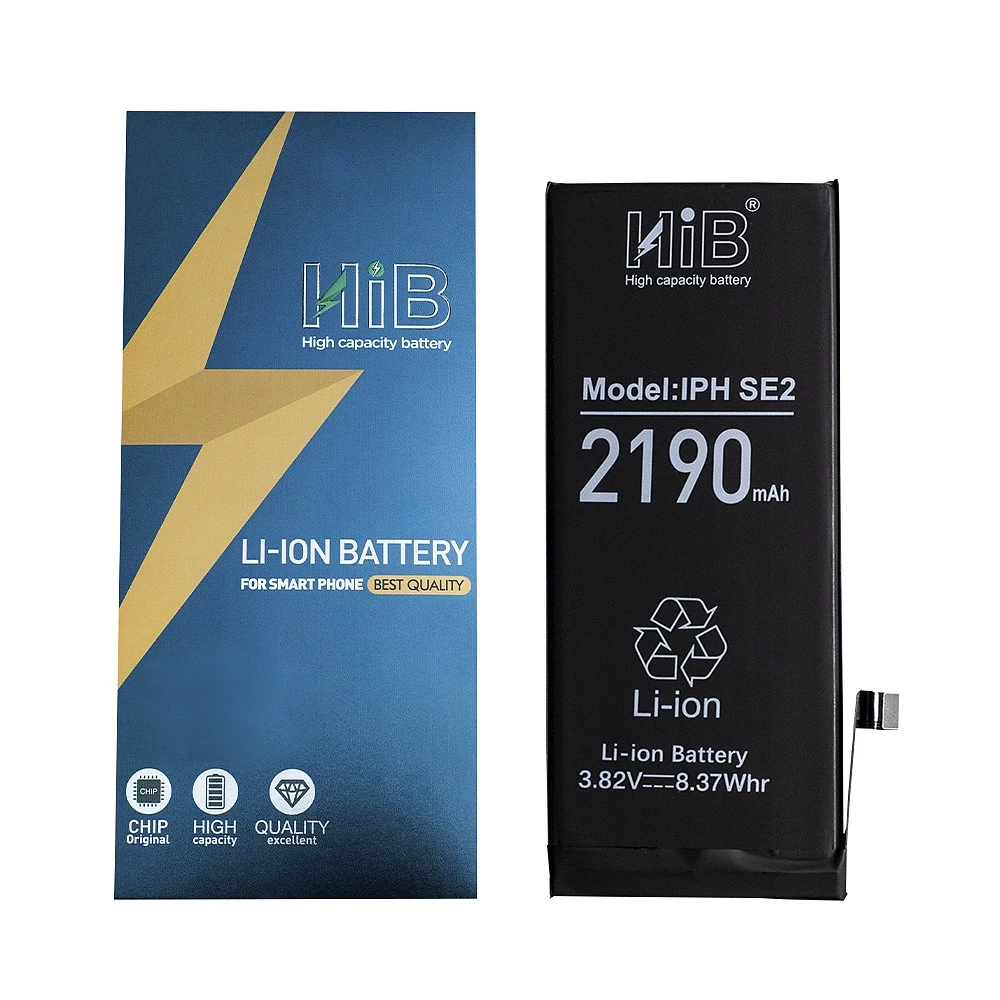 Аккумулятор для iPhone SE 2020 с повышенной ёмкостью (2190 mAh) "HIB" Original купить оптом рис 1