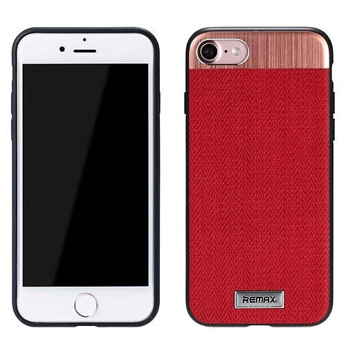 Накладка для iPhone 7 Plus Гобелен (красный) Remax* купить оптом рис 1