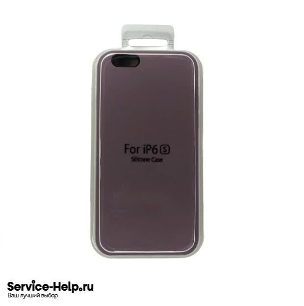Чехол Silicone Case для iPhone 6 / 6S (светлая слива) без логотипа №62 COPY AAA+* купить оптом