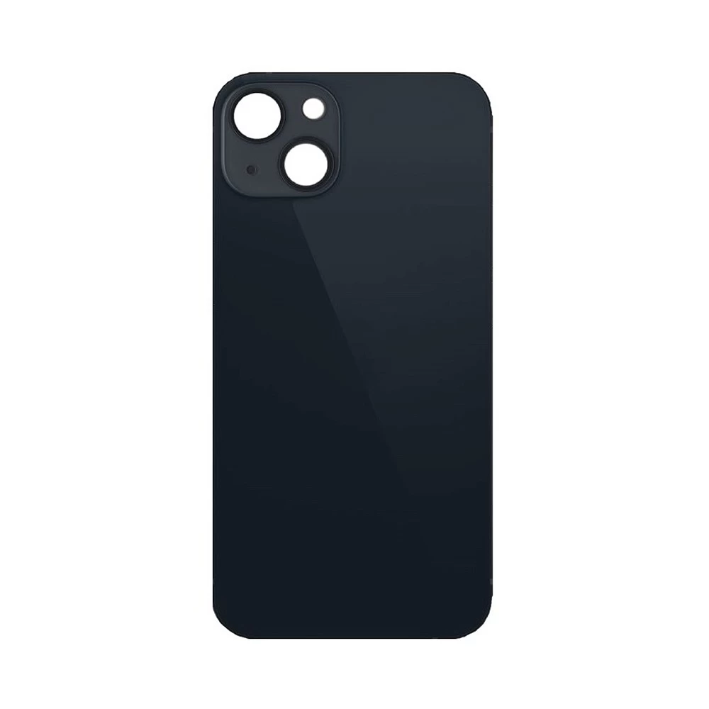 Задняя крышка для iPhone 13 Mini (чёрный) (ув. вырез камеры) + (СЕ) + логотип ORIG Завод купить оптом рис 2
