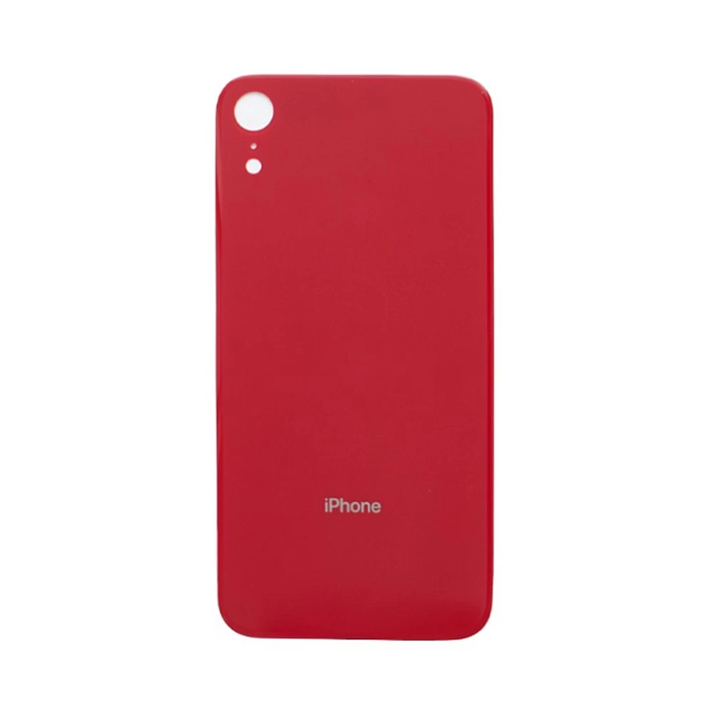 Задняя крышка для iPhone XR (красный) (ув. вырез камеры) + (СЕ) + логотип ORIG Завод купить оптом рис 1