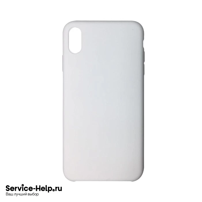 Чехол Silicone Case для iPhone XS MAX (белый) №4 ORIG Завод* купить оптом рис 1