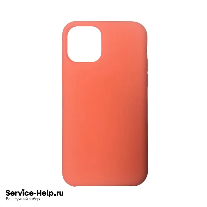 Чехол Silicone Case для iPhone 12 / 12 PRO (оранжевый) закрытый низ без логотипа №13 COPY AAA+* купить оптом