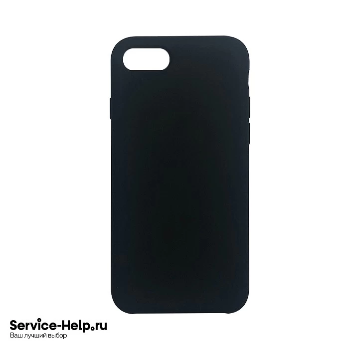 Чехол Silicone Case для iPhone 7 Plus / 8 Plus (чёрный) без логотипа №18 COPY AAA+* купить оптом рис 1
