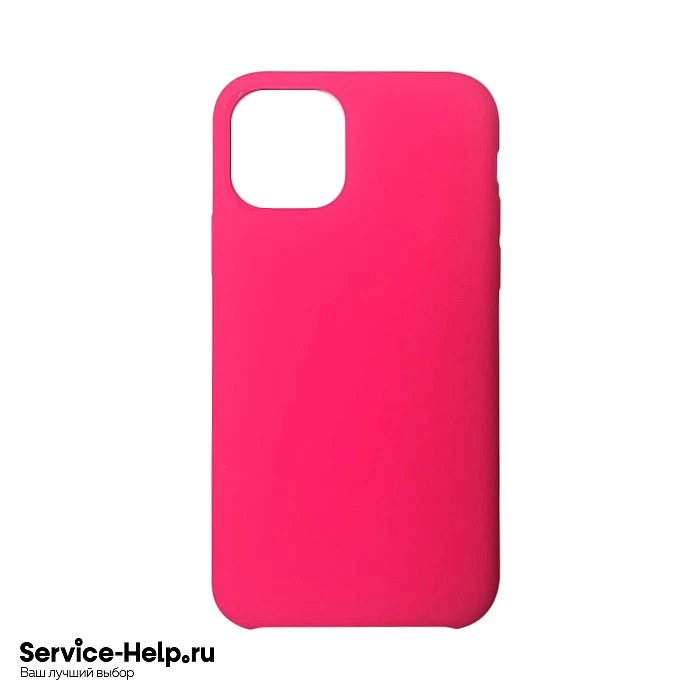 Чехол Silicone Case для iPhone 12 Mini (кислотно-розовый) закрытый низ без логотипа №47 COPY AAA+* купить оптом