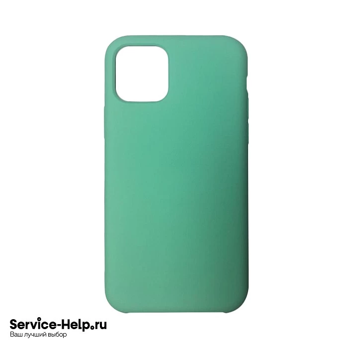 Чехол Silicone Case для iPhone 11 (весенний зелёный) без логотипа №50 COPY AAA+* купить оптом рис 1