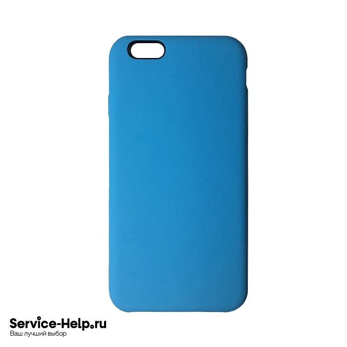 Чехол Silicone Case для iPhone 6 / 6S (голубой) без логотипа №16 COPY AAA+* купить оптом