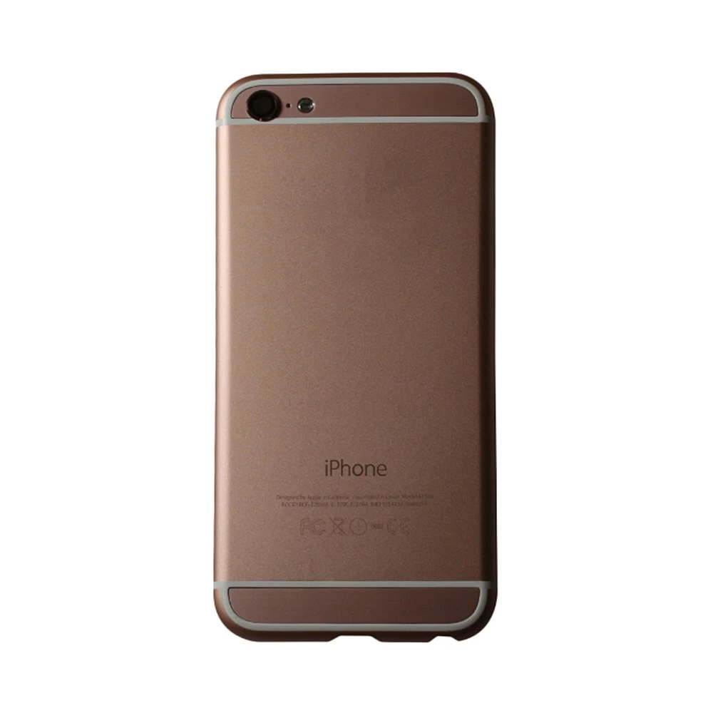 Корпус для iPhone 5 имитация 6 (розовый) COPY AAA+ (CE) + логотип* купить оптом рис 1
