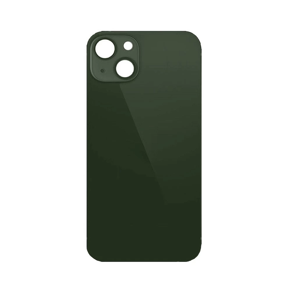 Задняя крышка для iPhone 13 Mini (зелёный) (ув. вырез камеры) + (СЕ) + логотип ORIG Завод купить оптом рис 1