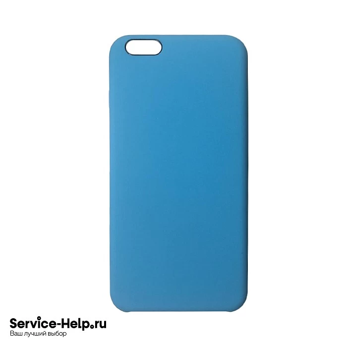 Чехол Silicone Case для iPhone 6 Plus / 6S Plus (голубой) №11 ORIG Завод* купить оптом рис 1
