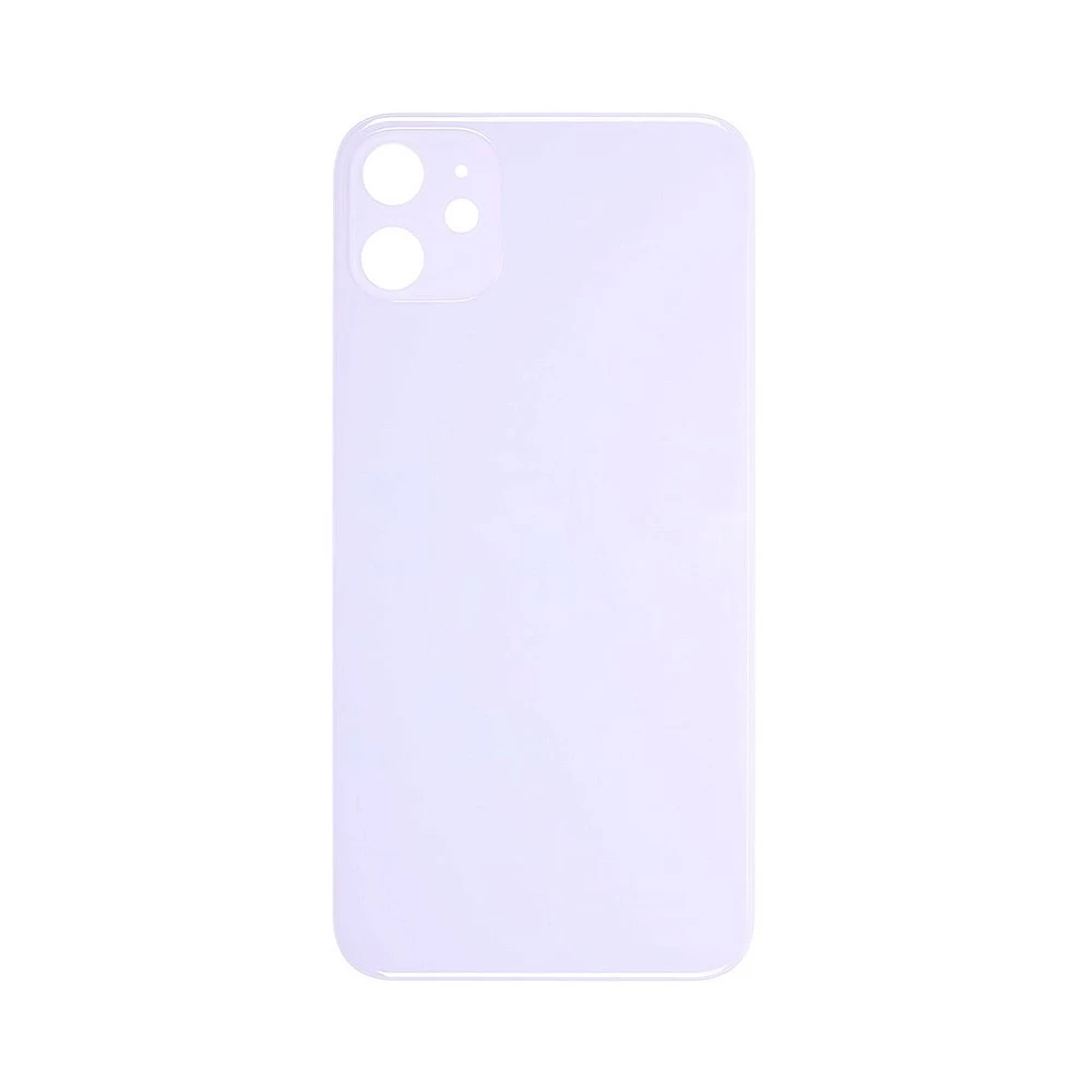 Задняя крышка для iPhone 11 (фиолетовый) (ув. вырез камеры) + (СЕ) + логотип ORIG Завод купить оптом рис 1