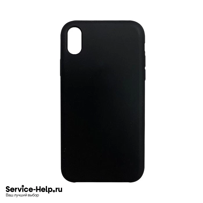 Чехол Silicone Case для iPhone XR (чёрный) без логотипа №18 COPY АAA+* купить оптом