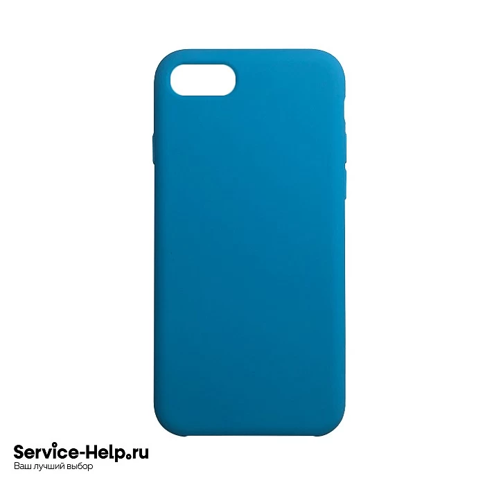 Чехол Silicone Case для iPhone 7 / 8 (голубой) без логотипа №16 COPY AAA+* купить оптом