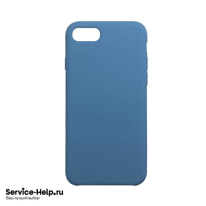 Чехол Silicone Case для iPhone 7 / 8 (голубая пудра) без логотипа №53 COPY AAA+* купить оптом рис 1