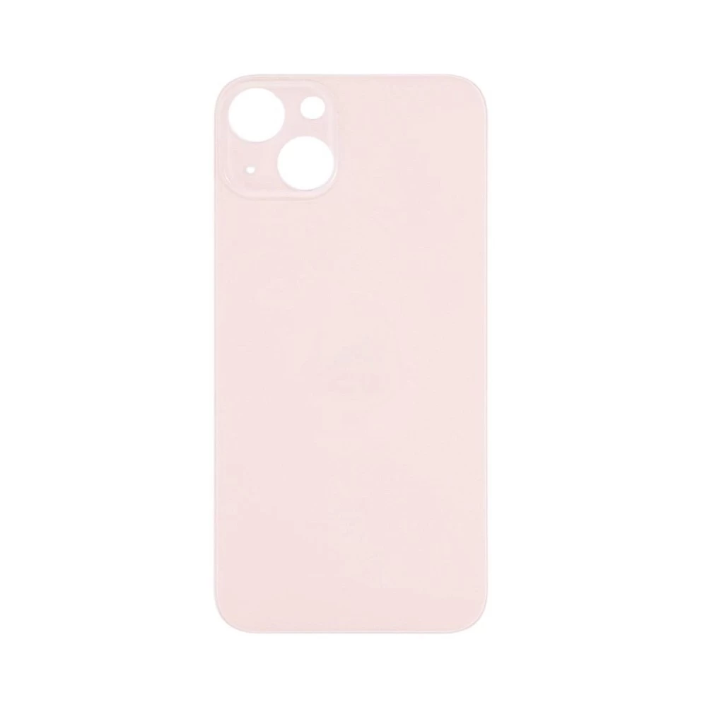 Задняя крышка для iPhone 13 (розовый) (ув. вырез камеры) + (СЕ) + логотип ORIG Завод купить оптом
