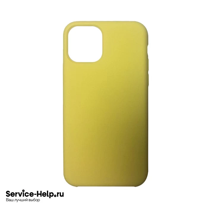 Чехол Silicone Case для iPhone 11 PRO (жёлтый) без логотипа №55 COPY AAA+ * купить оптом