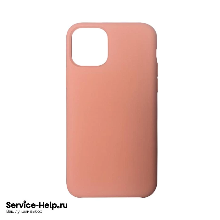 Чехол Silicone Case для iPhone 11 (розовый персик) без логотипа №27 COPY AAA+* купить оптом рис 1