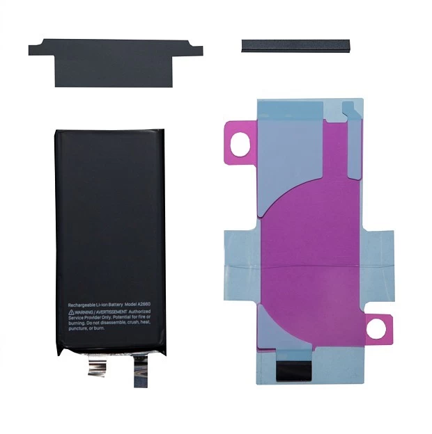 Ячейка (банка) АКБ для iPhone 13 Mini + комплект наклеек (без шлейфа) купить оптом