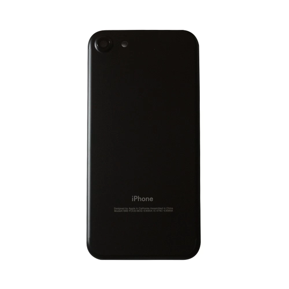 Корпус для iPhone 7 (чёрный глянец) ORIG Завод (CE) + логотип купить оптом рис 1