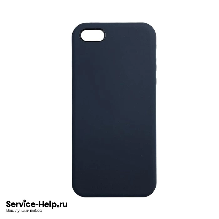 Чехол Silicone Case для iPhone 5 / 5S / SE (синий кобальт) №8 COPY AAA+* купить оптом