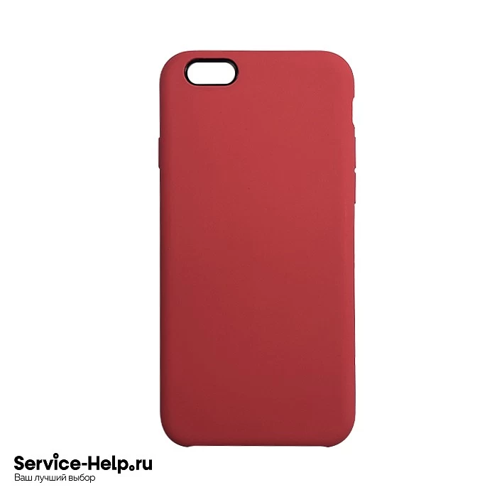 Чехол Silicone Case для iPhone 6 / 6S (красный) без логотипа №14 COPY AAA+* купить оптом