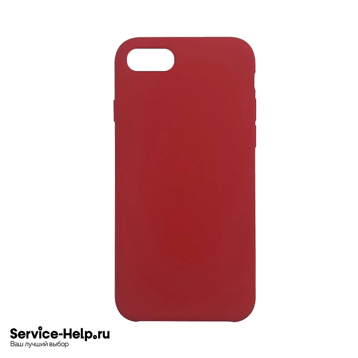 Чехол Silicone Case для iPhone 7 Plus / 8 Plus (тёмно-красный) №33 COPY AAA+* купить оптом